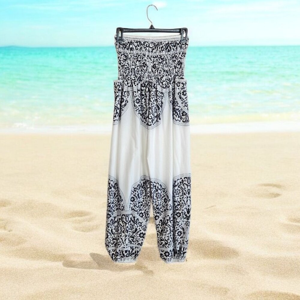 Womens Baggy Boho Hippie pants w/ Pockets, Free Shipping